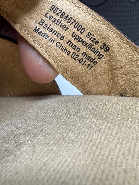 Dansko Suzy Leather Slip On Comfort Sandals Open Toe Brown Size 39 - Picture 7 of 7